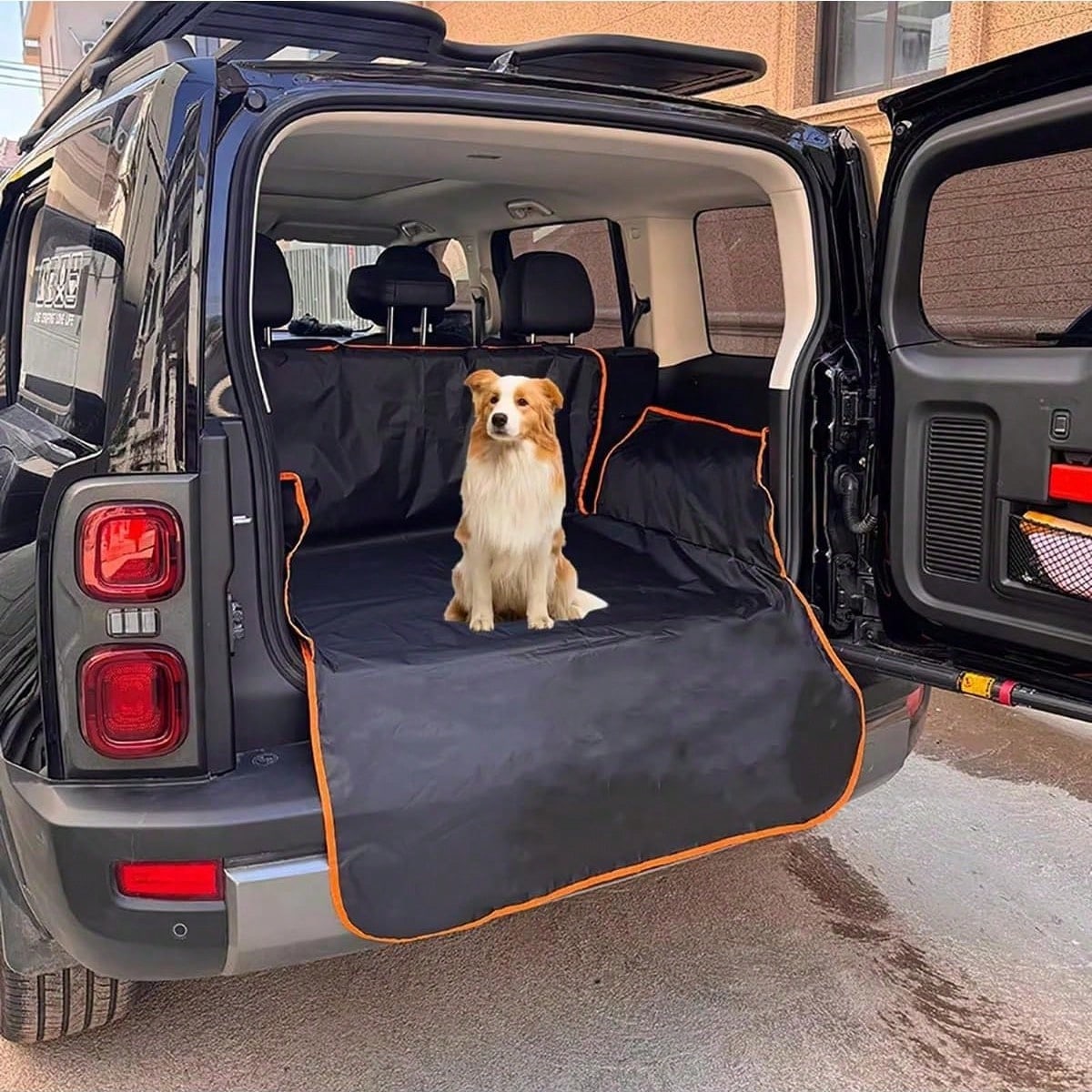 Dog Car Rear Seat Cover | Waterproof Anti-Scratch Pet Liner