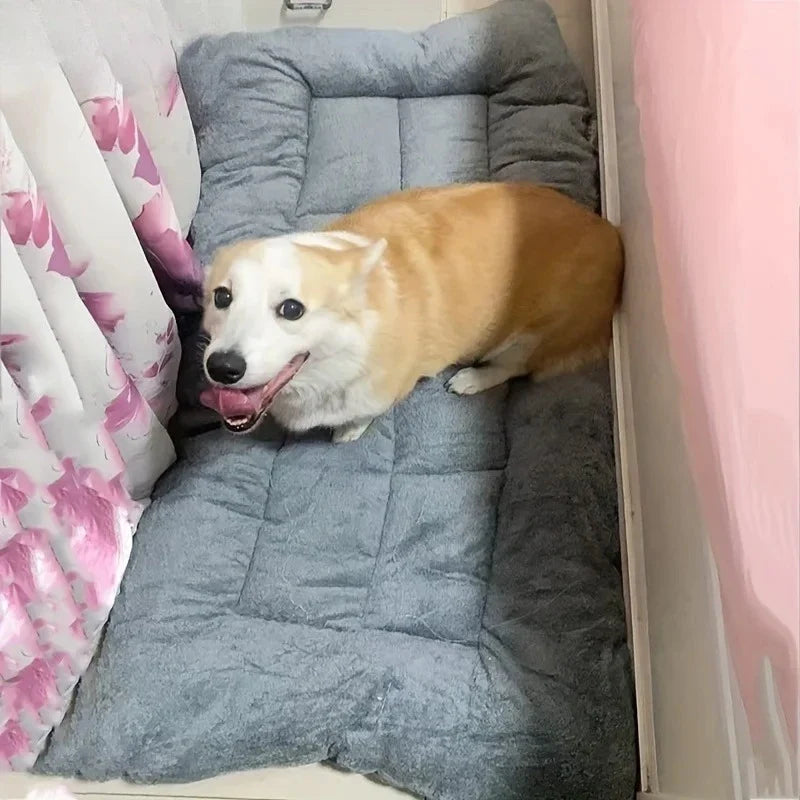 Plush Dog Bed Sofa Thickened Super Soft Polyester Mat