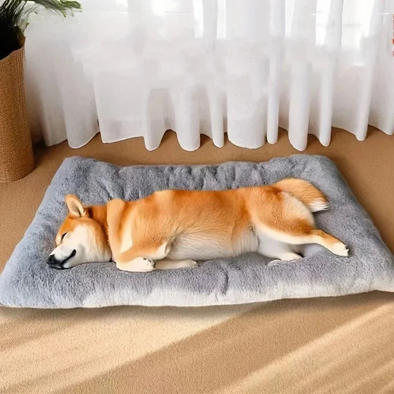 Plush Dog Bed Sofa Thickened Super Soft Polyester Mat